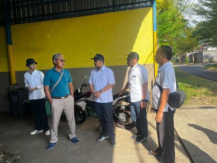 Kunjungan dari Dinas PUPR